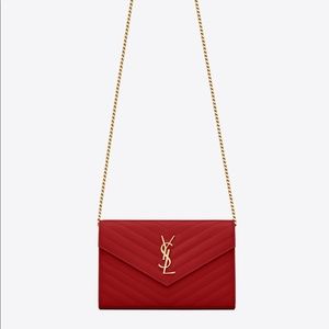YSL Monogram Chain Wallet